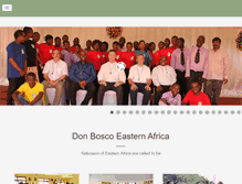 Tablet Screenshot of donboscoeastafrica.org